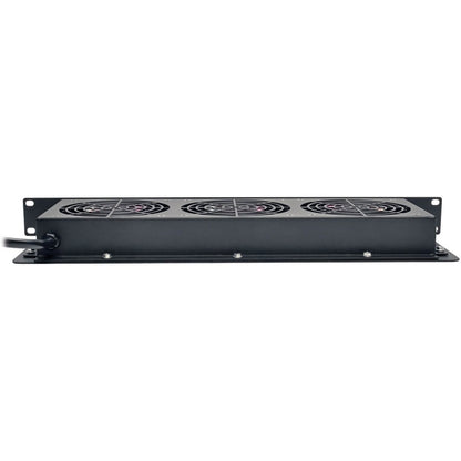 Alternate-Image1 Image for Tripp Lite by Eaton SmartRack 1U Fan Tray 3 120V High-Performance Fans 210 CFM 5-15P Plug