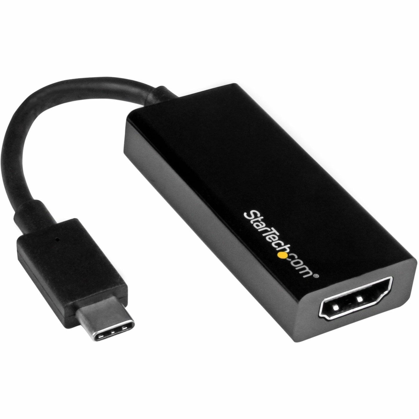 Main Image for StarTech.com - USB-C to HDMI Adapter - 4K 30Hz - Black - USB Type-C to HDMI Adapter - USB 3.1 - Thunderbolt 3 Compatible