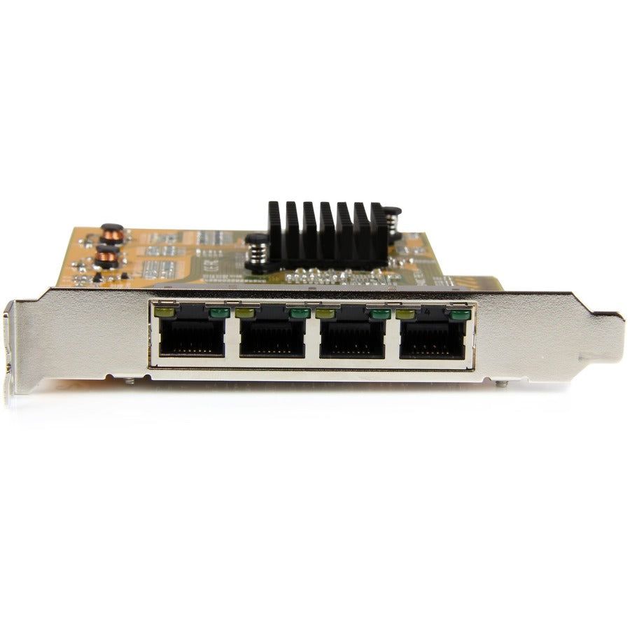 Alternate-Image2 Image for StarTech.com 4-Port PCI Express Gigabit Network Adapter Card - Quad-Port PCIe Gigabit NIC