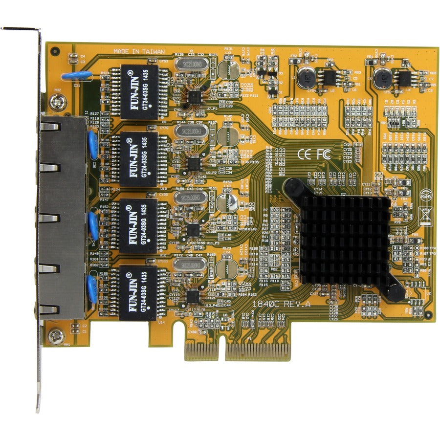 Alternate-Image4 Image for StarTech.com 4-Port PCI Express Gigabit Network Adapter Card - Quad-Port PCIe Gigabit NIC