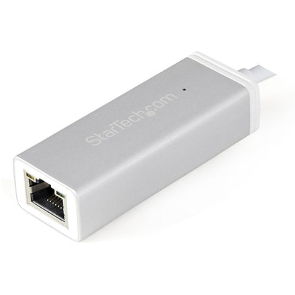 Alternate-Image1 Image for StarTech.com USB-C to Gigabit Ethernet Adapter - Aluminum - Thunderbolt 3 Port Compatible - USB Type C Network Adapter