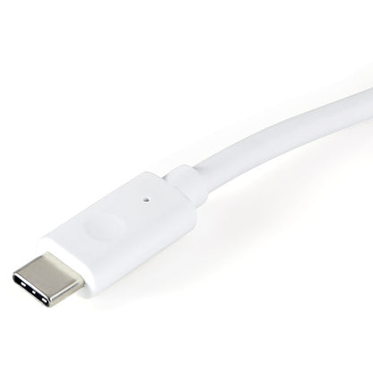 Alternate-Image2 Image for StarTech.com USB-C to Gigabit Ethernet Adapter - Aluminum - Thunderbolt 3 Port Compatible - USB Type C Network Adapter