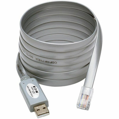 Main Image for Eaton Tripp Lite Series USB-A to RJ45 Serial Rollover Cable (M/M) - Cisco Compatible, 250 Kbps, 6 ft. (1.83 m), Gray