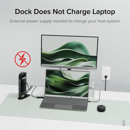 Alternate-Image4 Image for Plugable USB 3.0 Universal Laptop Docking Station Dual Monitor for Windows and Mac