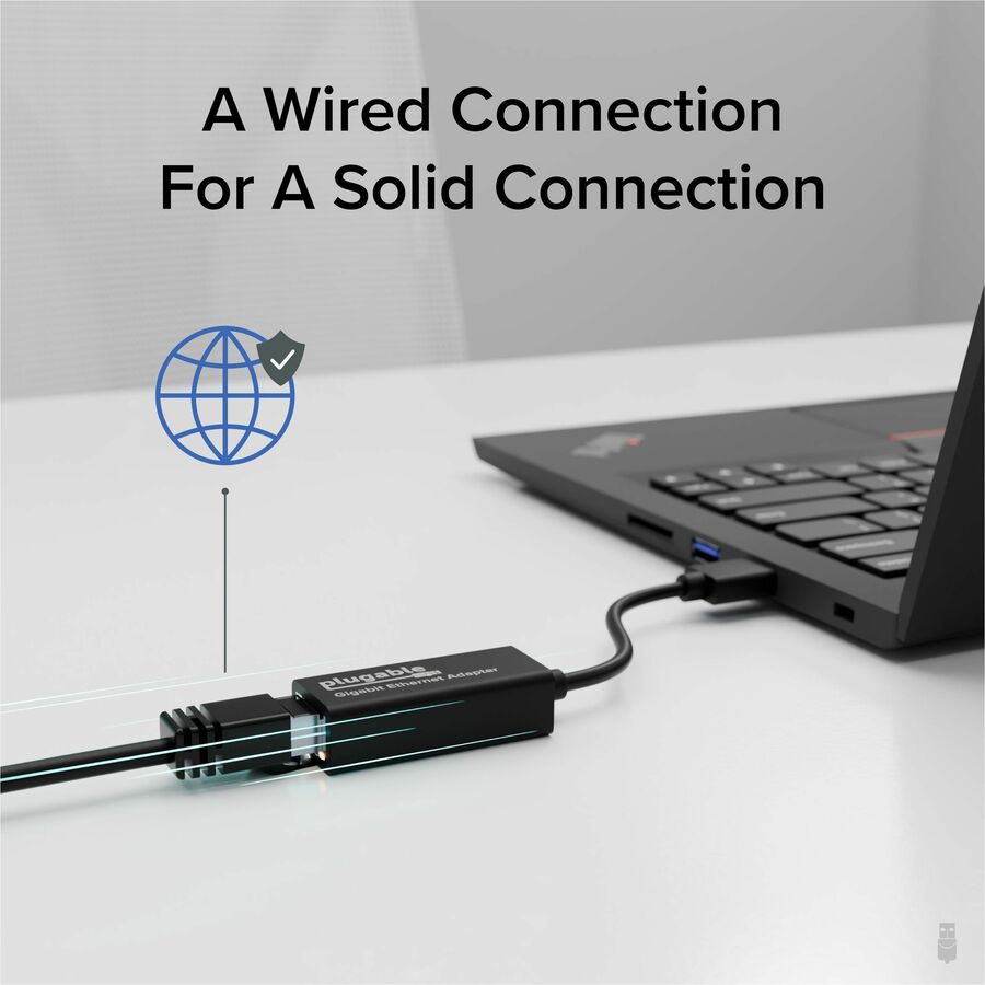 Alternate-Image3 Image for Plugable USB to Ethernet Adapter, USB 3.0 to Gigabit Ethernet