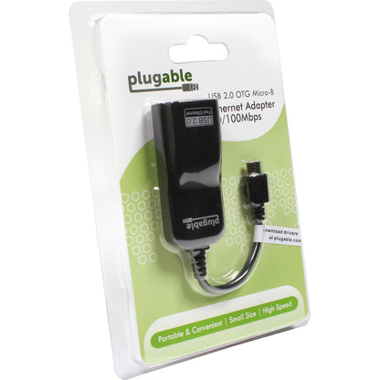 Alternate-Image3 Image for Plugable USB 2.0 OTG Micro-B to 100Mbps Fast Ethernet Adapter