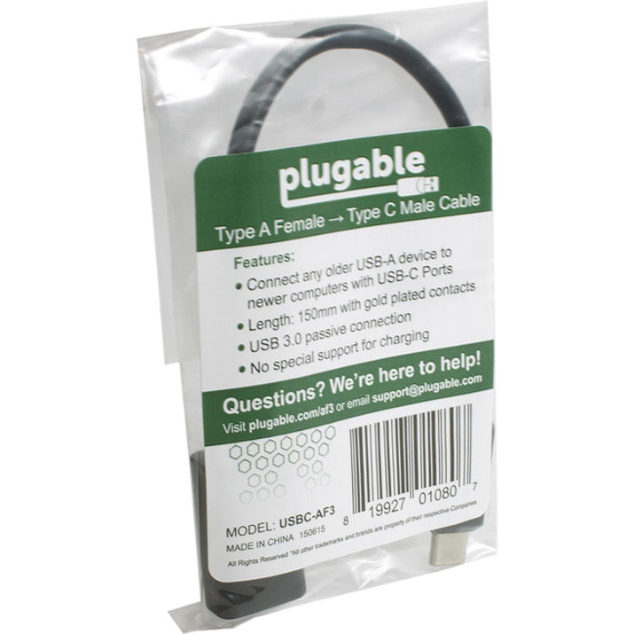 Alternate-Image3 Image for Plugable USB C to USB Adapter Cable