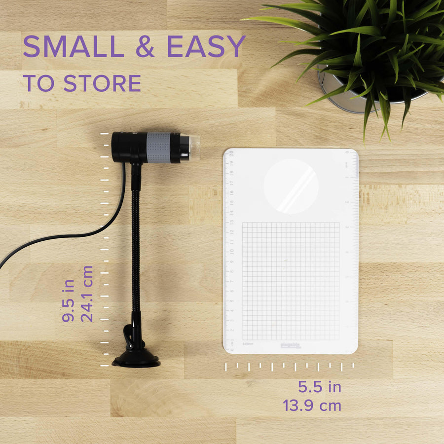 Alternate-Image7 Image for Plugable USB 2.0 Digital Microscope with Flexible Arm Observation Stand