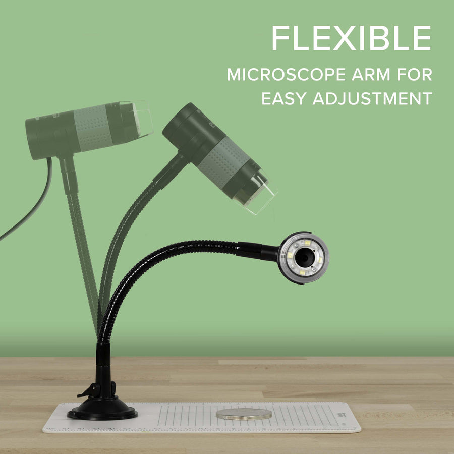 Alternate-Image4 Image for Plugable USB 2.0 Digital Microscope with Flexible Arm Observation Stand
