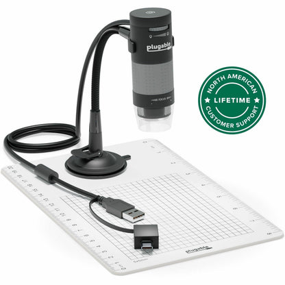 Main Image for Plugable USB 2.0 Digital Microscope with Flexible Arm Observation Stand