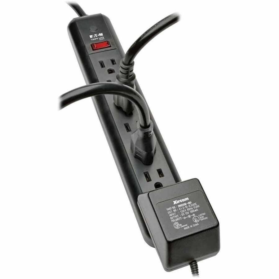 Alternate-Image2 Image for Eaton Tripp Lite Series Power It! 7-Outlet Power Strip, 25 ft. (7.62 m) Cord, Black Housing