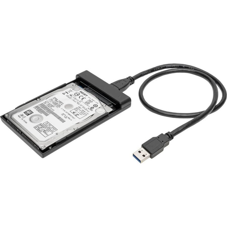 Alternate-Image4 Image for Eaton Tripp Lite Series USB 3.0 SuperSpeed External 2.5 in. SATA Hard Drive Enclosure with Built-In Cable and UASP Support