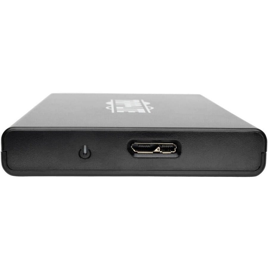 Alternate-Image2 Image for Eaton Tripp Lite Series USB 3.0 SuperSpeed External 2.5 in. SATA Hard Drive Enclosure with Built-In Cable and UASP Support