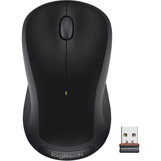 Main Image for Logitech M310 Wireless Mouse, 2.4 GHz with USB Nano Receiver, 1000 DPI Optical Tracking, Ambidextrous, Black