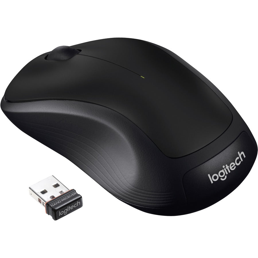 Alternate-Image1 Image for Logitech M310 Wireless Mouse, 2.4 GHz with USB Nano Receiver, 1000 DPI Optical Tracking, Ambidextrous, Black