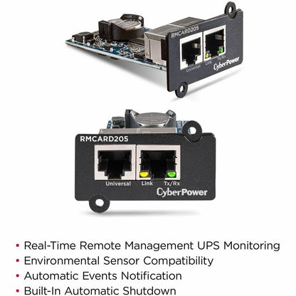 Alternate-Image1 Image for CyberPower RMCARD205 Remote Management Card