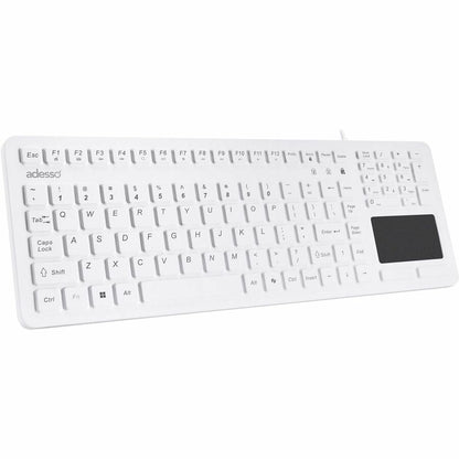 Right Image for Adesso AKB-270UW Antimicrobial Waterproof TouchPad Keyboard with CoPilot AI Hotkey
