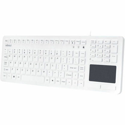 Main Image for Adesso AKB-270UW Antimicrobial Waterproof TouchPad Keyboard with CoPilot AI Hotkey