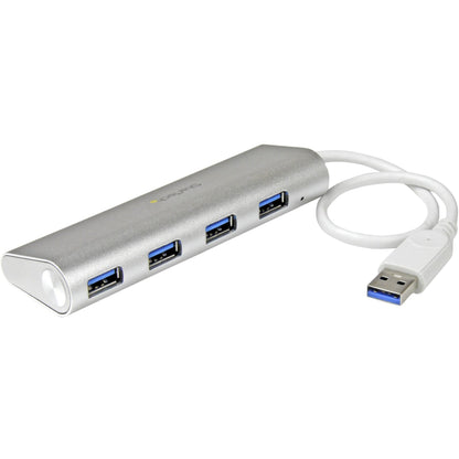 Main Image for StarTech.com 4-Port USB Hub, USB A to 4x USB-A Ports, USB 5Gbps, Bus-Powered, Portable Laptop USB 3.0 Hub