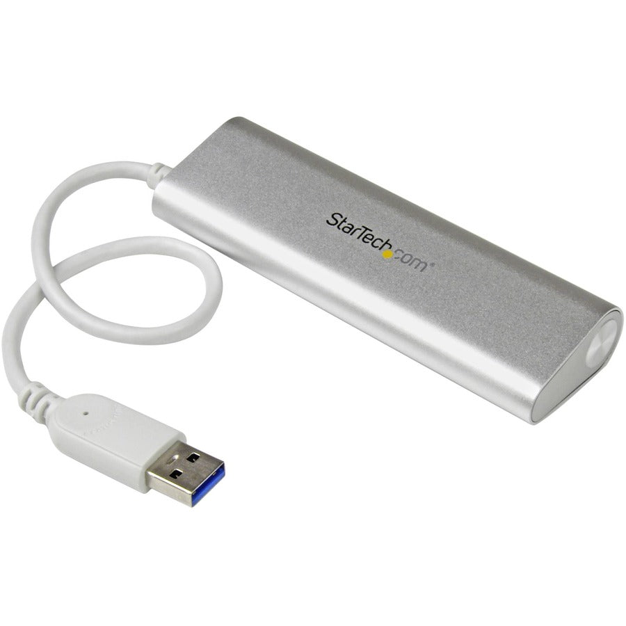 Alternate-Image1 Image for StarTech.com 4-Port USB Hub, USB A to 4x USB-A Ports, USB 5Gbps, Bus-Powered, Portable Laptop USB 3.0 Hub