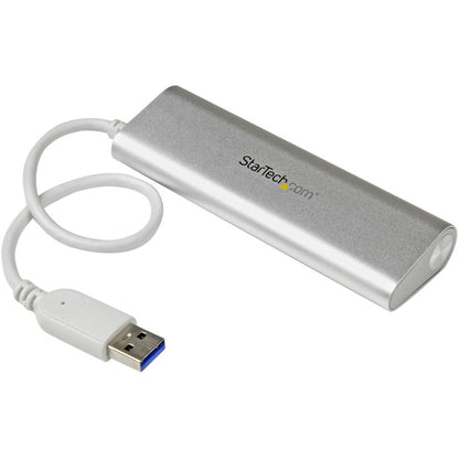 Alternate-Image1 Image for StarTech.com 4-Port USB Hub, USB A to 4x USB-A Ports, USB 5Gbps, Bus-Powered, Portable Laptop USB 3.0 Hub