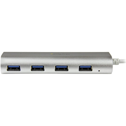 Alternate-Image2 Image for StarTech.com 4-Port USB Hub, USB A to 4x USB-A Ports, USB 5Gbps, Bus-Powered, Portable Laptop USB 3.0 Hub
