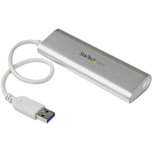 Top Image for StarTech.com 4-Port USB Hub, USB A to 4x USB-A Ports, USB 5Gbps, Bus-Powered, Portable Laptop USB 3.0 Hub