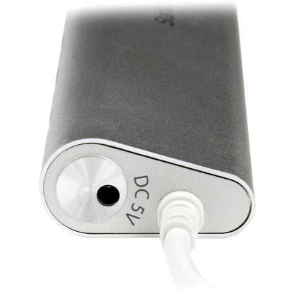 Right Image for StarTech.com 7-Port USB Hub, USB A to 7x USB-A Ports, USB 5Gbps, Self-Powered, Portable Laptop USB 3.0 Hub Expansion with Power Supply