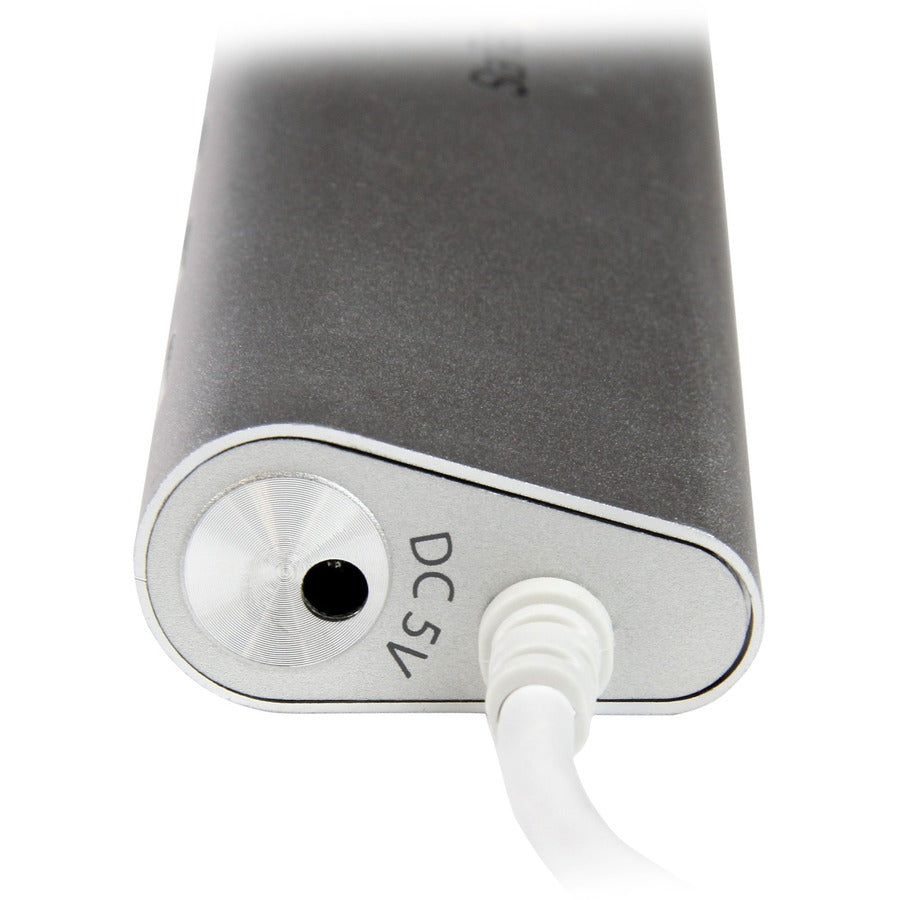 Alternate-Image3 Image for StarTech.com 7-Port USB Hub, USB A to 7x USB-A Ports, USB 5Gbps, Self-Powered, Portable Laptop USB 3.0 Hub Expansion with Power Supply