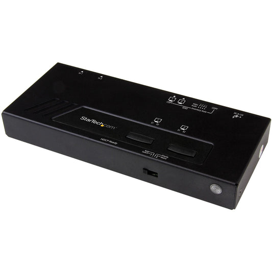 Main Image for StarTech.com 2x2 HDMI Matrix Switch - 4K with Fast Switching, Auto-Sensing and Serial Control