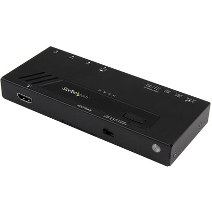 Main Image for StarTech.com 4-Port HDMI Automatic Video Switch - 4K 2x1 HDMI Switch with Fast Switching, Auto-Sensing and Serial Control