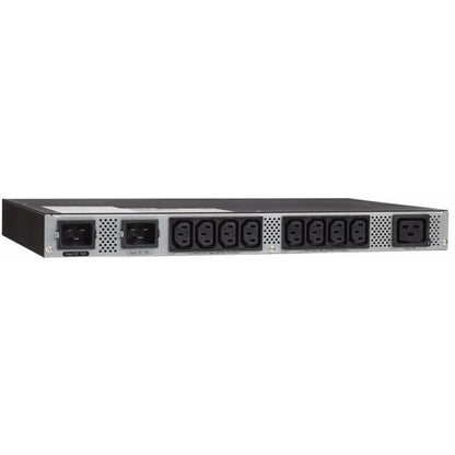Left Image for Eaton ATS Rack PDU 1U 200-240V 3.33 kW 2 5ft Cords 16A Single-Phase PDU LCD