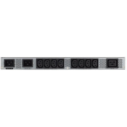 Rear Image for Eaton ATS Rack PDU 1U 200-240V 3.33 kW 2 5ft Cords 16A Single-Phase PDU LCD