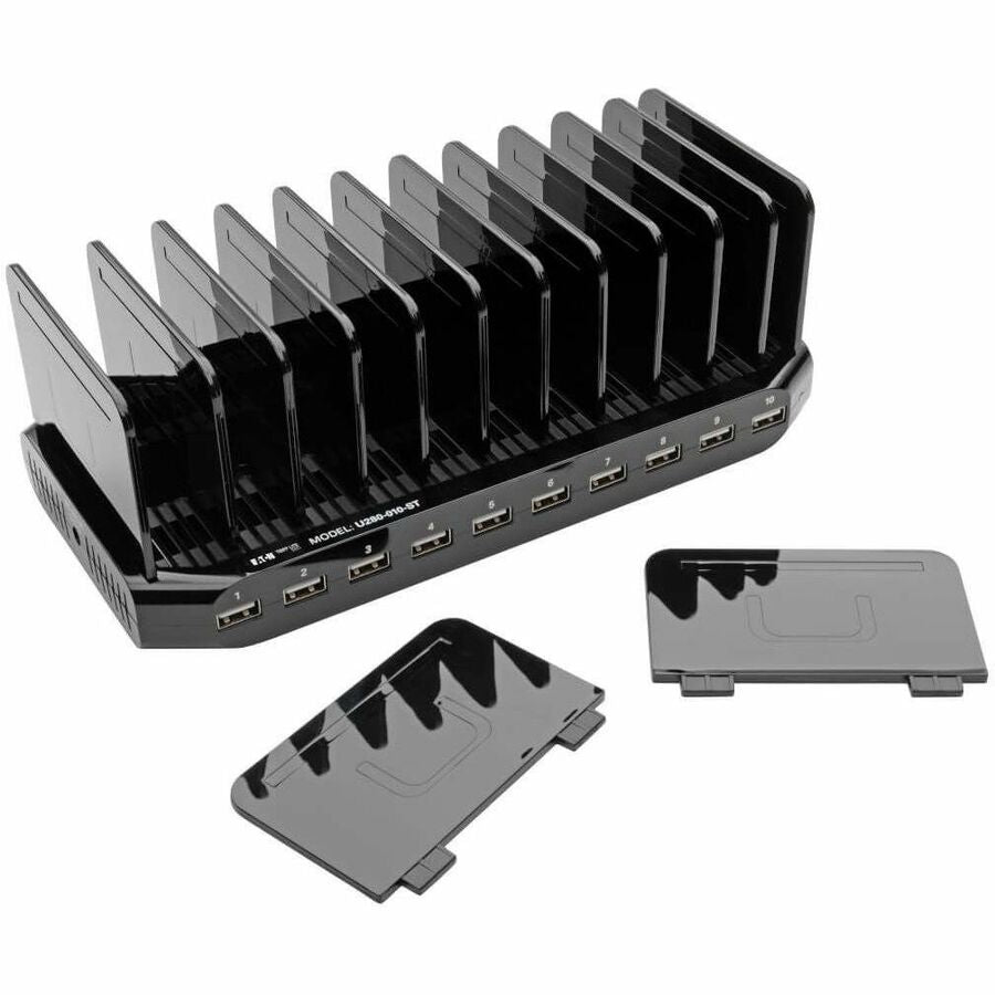 Alternate-Image9 Image for Tripp Lite by Eaton 10-Port USB Charging Station with Adjustable Storage 12V 8A (96W) USB Charger Output
