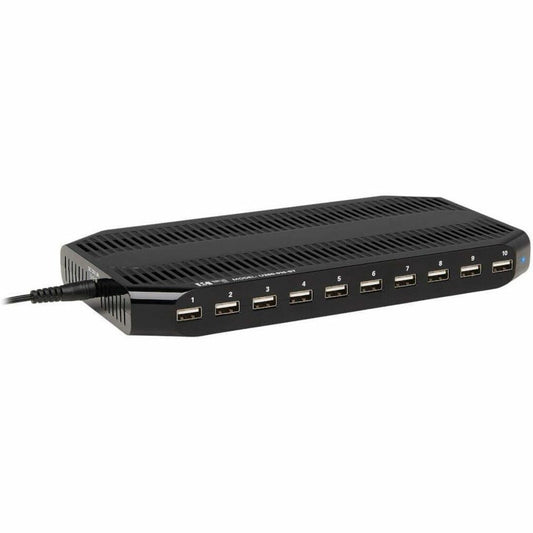 Main Image for Tripp Lite by Eaton 10-Port USB Charging Station with Adjustable Storage 12V 8A (96W) USB Charger Output