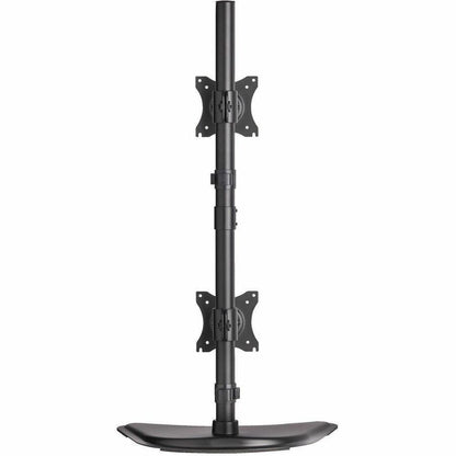 Rear Image for Eaton Tripp Lite Series Dual Vertical Flat-Screen Desk Stand/Clamp Mount, 15 in. to 27 in. Flat-Screen Displays
