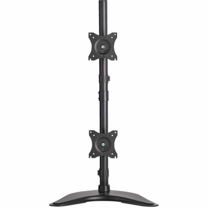Front Image for Eaton Tripp Lite Series Dual Vertical Flat-Screen Desk Stand/Clamp Mount, 15 in. to 27 in. Flat-Screen Displays