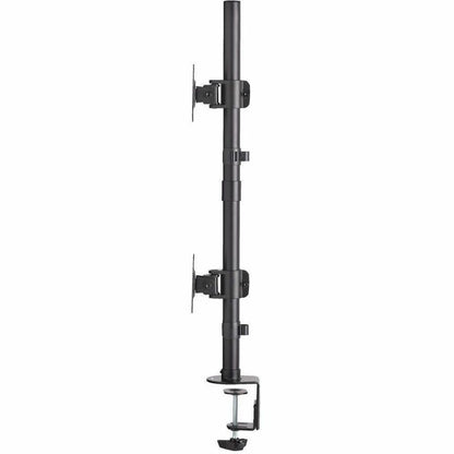 Alternate-Image5 Image for Eaton Tripp Lite Series Dual Vertical Flat-Screen Desk Stand/Clamp Mount, 15 in. to 27 in. Flat-Screen Displays