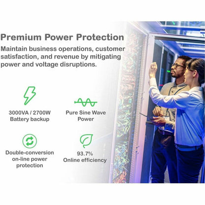 Alternate-Image9 Image for APC Smart-UPS On-Line, 3kVA, Tower, 208V, 2x L6-20R+1x L6-30R NEMA outlets, SmartSlot, Extended runtime, W/O rail kit