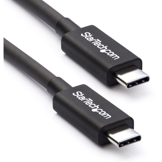Main Image for StarTech.com 2m (6.6ft) Thunderbolt 3 Cable, 20Gbps, 100W PD, 4K Video, Thunderbolt-Certified, Compatible w/ TB4/USB 3.2/DisplayPort
