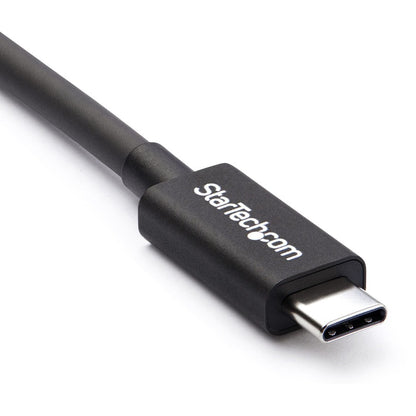Alternate-Image1 Image for StarTech.com 2m (6.6ft) Thunderbolt 3 Cable, 20Gbps, 100W PD, 4K Video, Thunderbolt-Certified, Compatible w/ TB4/USB 3.2/DisplayPort