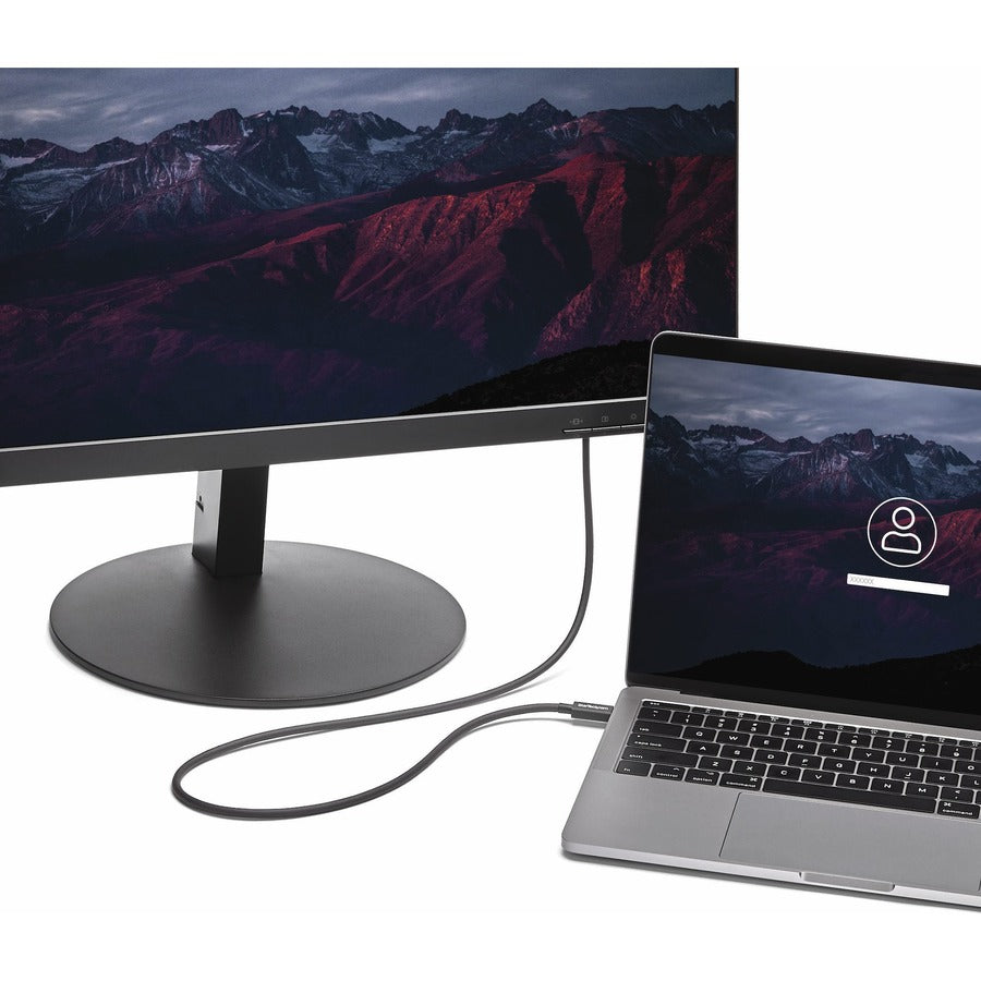 Alternate-Image2 Image for StarTech.com 2m (6.6ft) Thunderbolt 3 Cable, 20Gbps, 100W PD, 4K Video, Thunderbolt-Certified, Compatible w/ TB4/USB 3.2/DisplayPort