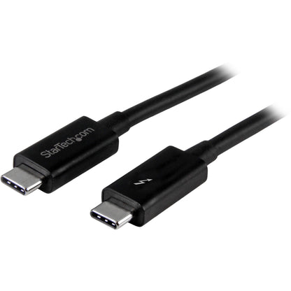 Main Image for StarTech.com 1m (3.3ft) Thunderbolt 3 Cable, 20Gbps, 100W PD, 4K Video, Thunderbolt-Certified, Compatible w/ TB4/USB 3.2/DisplayPort