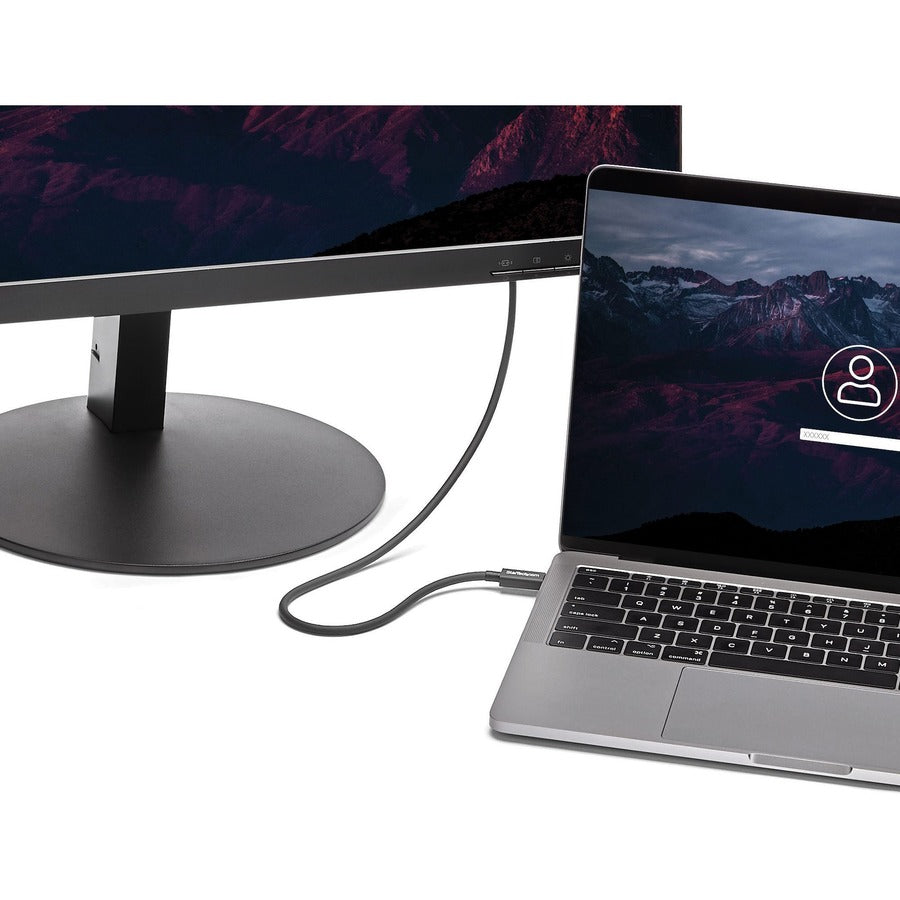 Alternate-Image2 Image for StarTech.com 50cm (1.6ft) Thunderbolt 3 Cable, 40Gbps, 100W PD, 4K/5K Video, Thunderbolt-Certified, Compatible w/ TB4/USB 3.2/DisplayPort