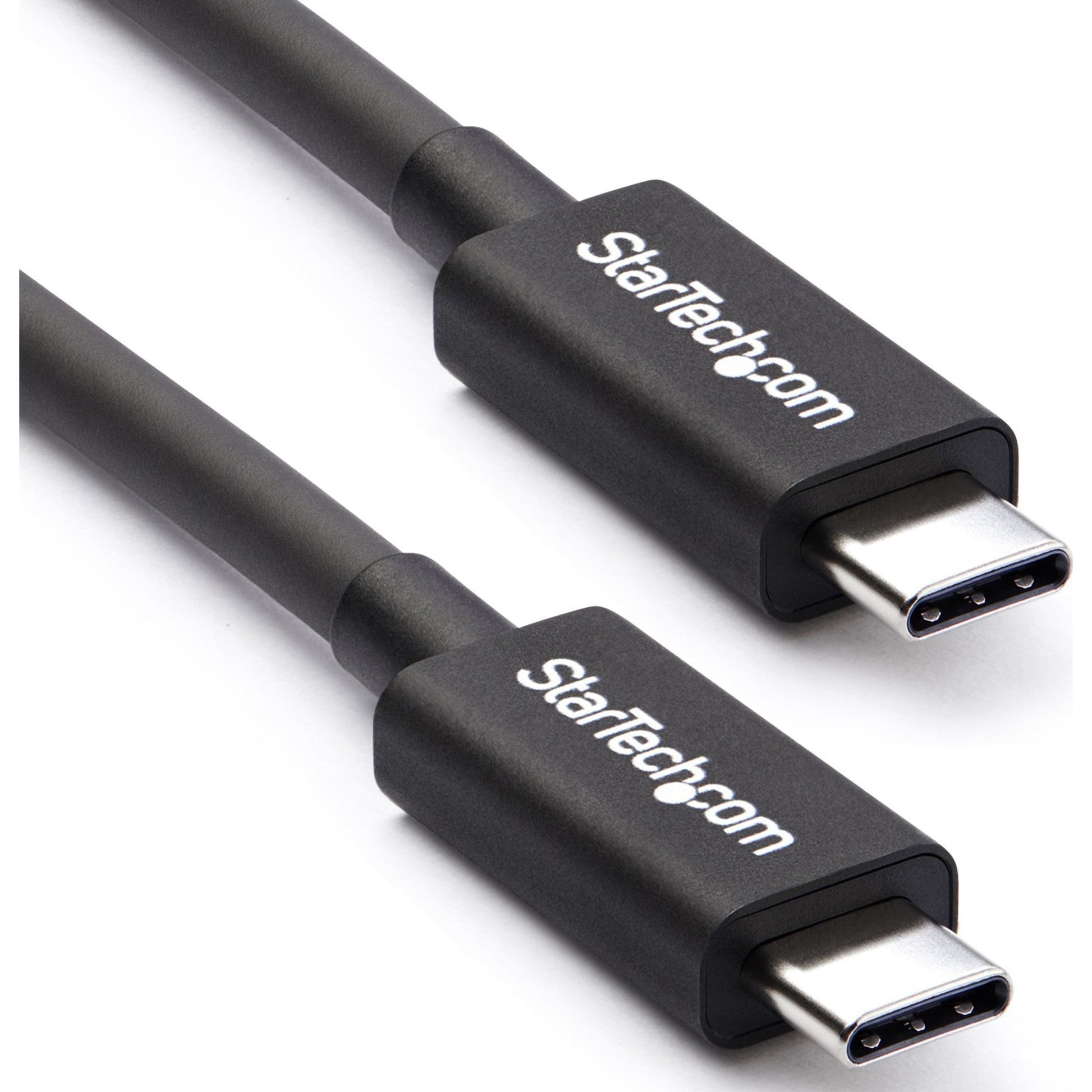 Main Image for StarTech.com 50cm (1.6ft) Thunderbolt 3 Cable, 40Gbps, 100W PD, 4K/5K Video, Thunderbolt-Certified, Compatible w/ TB4/USB 3.2/DisplayPort