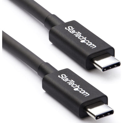 Main Image for StarTech.com 50cm (1.6ft) Thunderbolt 3 Cable, 40Gbps, 100W PD, 4K/5K Video, Thunderbolt-Certified, Compatible w/ TB4/USB 3.2/DisplayPort