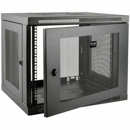 Alternate-Image2 Image for Eaton Tripp Lite Series SmartRack 9U Low-Profile Switch-Depth-Plus Wall-Mount Mini Rack Enclosure