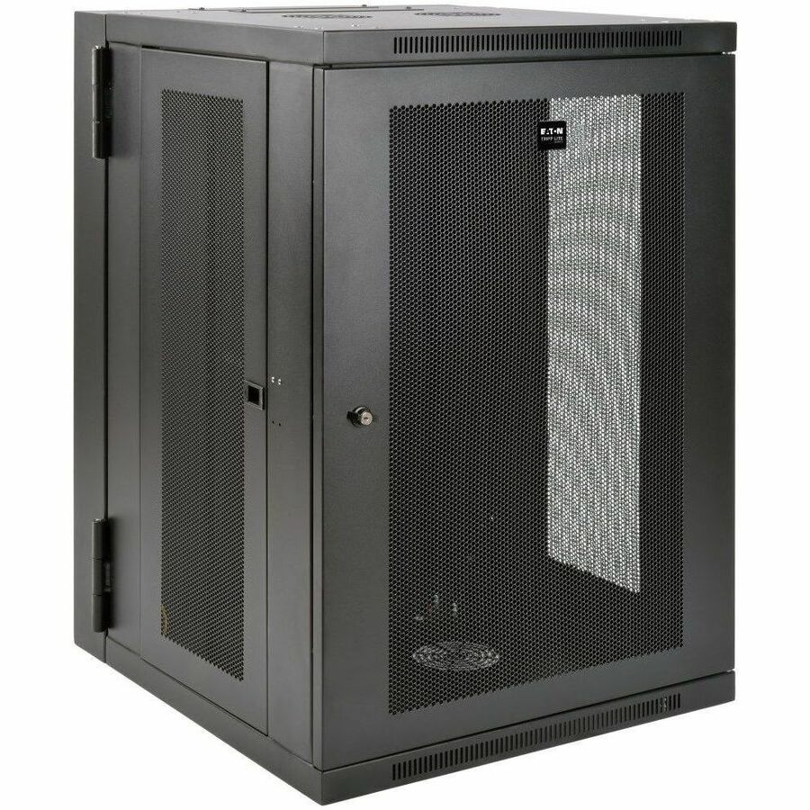 Main Image for Eaton Tripp Lite Series SmartRack 18U UPS-Depth Wall-Mount Half-Height Rack Enclosure, Hinged Back