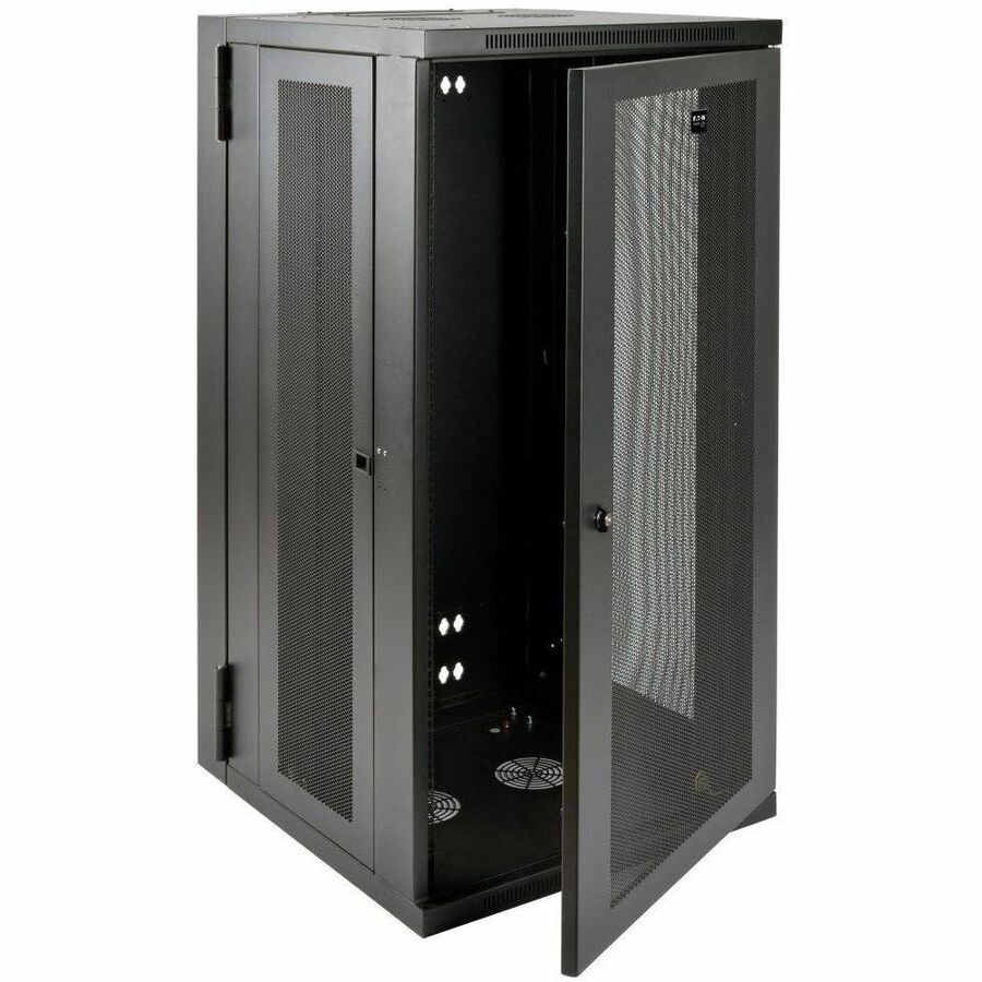 Alternate-Image2 Image for Tripp Lite by Eaton SmartRack 26U UPS-Depth Wall-Mount Half-Height Rack Enclosure Hinged Back