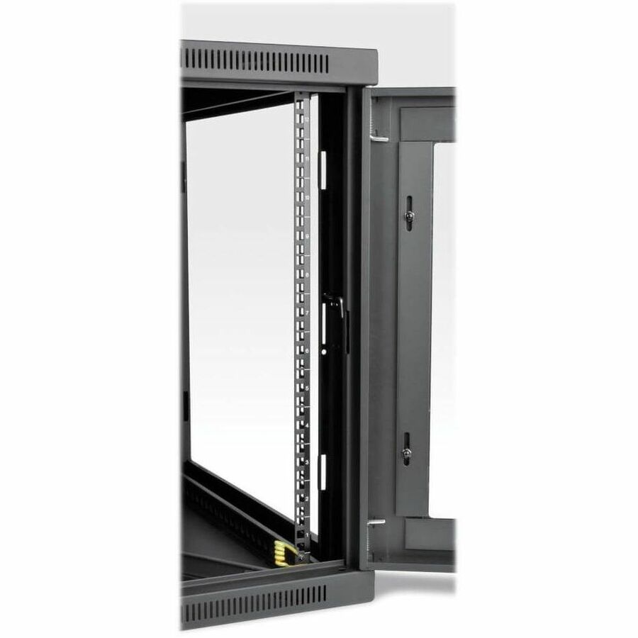 Alternate-Image3 Image for Eaton Tripp Lite Series SmartRack 12U UPS-Depth Wall-Mount Small Rack Enclosure, Clear Acrylic Window, Hinged Back